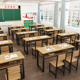 学校辅导班培训构课桌椅中小学生补习班装 座抽屉长条书桌