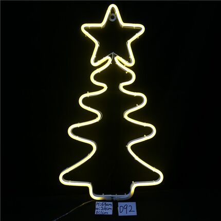 圣诞节装饰用品发光LED圣诞老人麋鹿圣诞树创意造型摆件商场橱窗