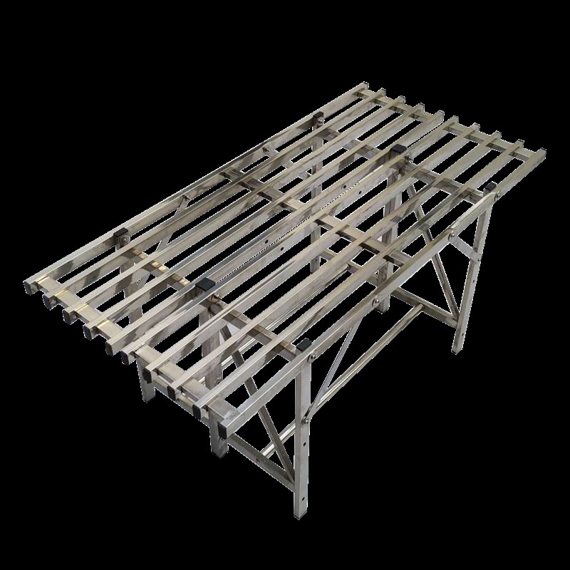 304不锈钢花架室内外大花盆架庭院园林加宽防晃金属置物架子