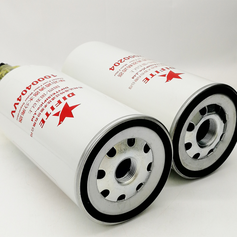 达菲特油水分离器1000404柴油精滤2000204 PL420燃油滤芯2001228