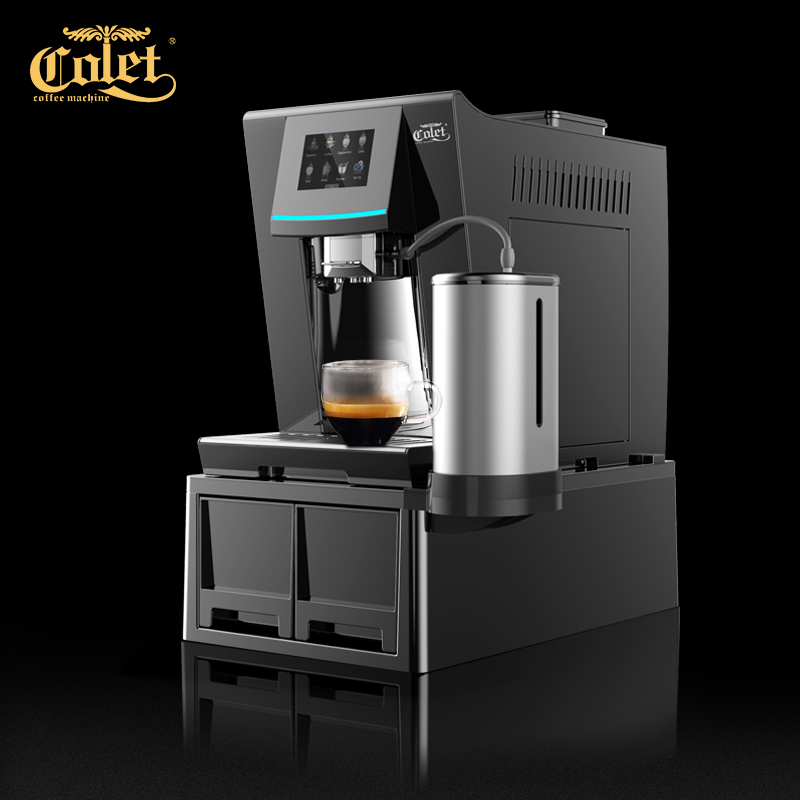卡伦特触屏智能咖啡机研磨一体家用全自动美式意式小型商用办公室