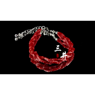 三井 红珊瑚手链 珠宝