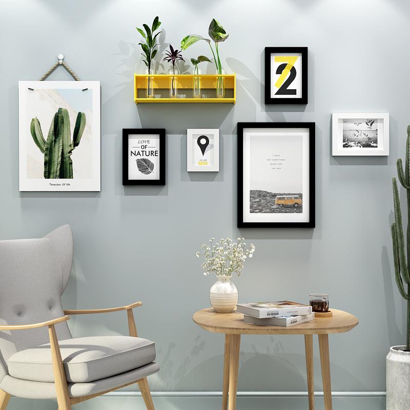 包邮真蒂莱斯实木相框创意照片墙/相框墙