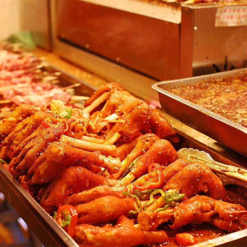 内蒙古特产麻辣羊蹄熟食新鲜整祇酱香羊脚卤味即食小吃下酒菜零食