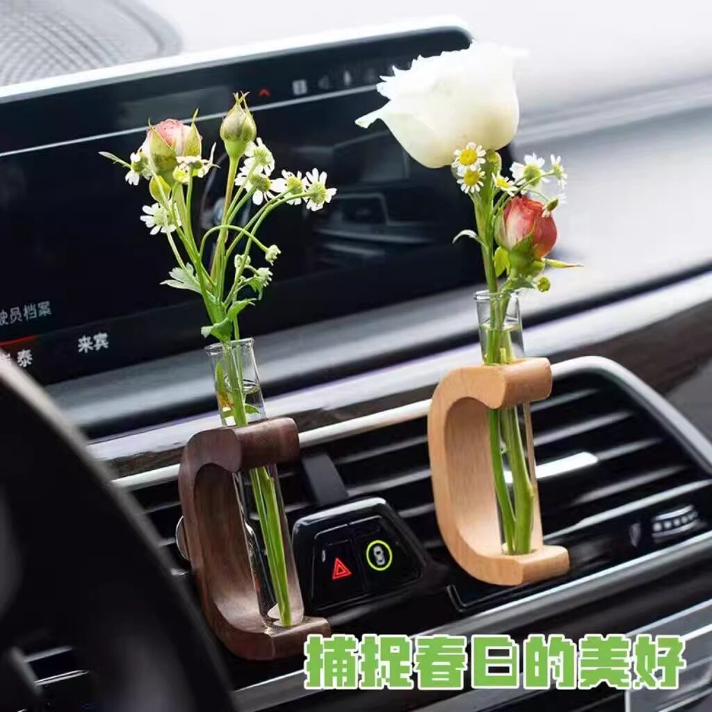 黑胡桃小C型汽车出风口