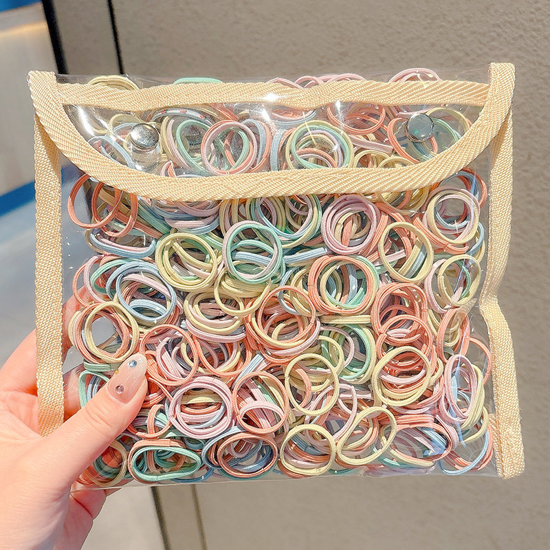 儿童发圈女童头绳不伤发橡皮筋多巴胺发绳可爱宝宝发饰小女孩头饰