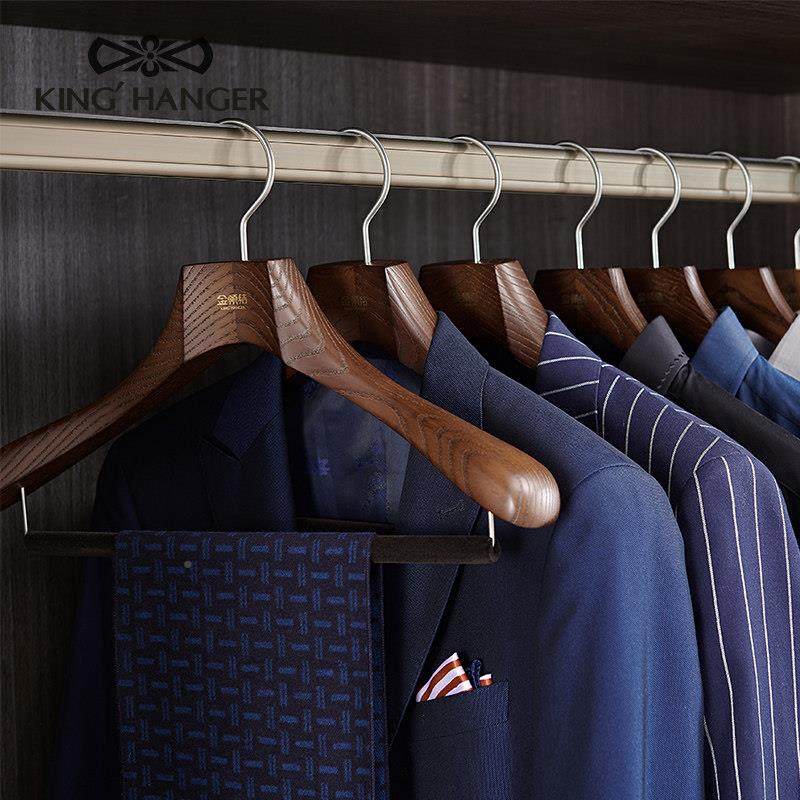结高端实木衣架高档衣帽金间无衣柜木质衣架领西服大衣宽肩痕KS04,收纳整理,木质衣架,淘宝优惠券,粉丝福利购,淘宝优惠卷
