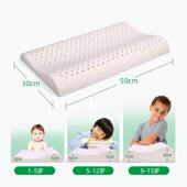 儿童护颈枕头0 T07婴乳胶枕芯幼儿园小孩学生四 4岁儿宝MR 1宝3