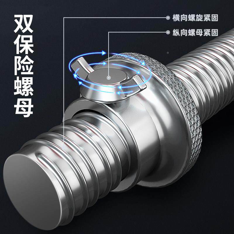 材杠铃男士家用健套装直杆女弯曲杆器包胶深蹲举重推大身重GL601