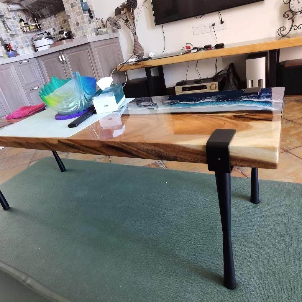 小蛮腰免钉桌腿免打撑孔桌桌腿支杆脚支杆金RLV属茶几腿撑凳腿