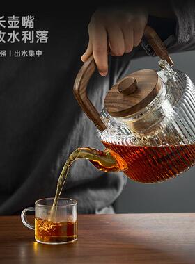 kc3000*z玻璃煮壶2250新款蒸茶煮一体烧水壶提梁围炉陶煮茶器电炉