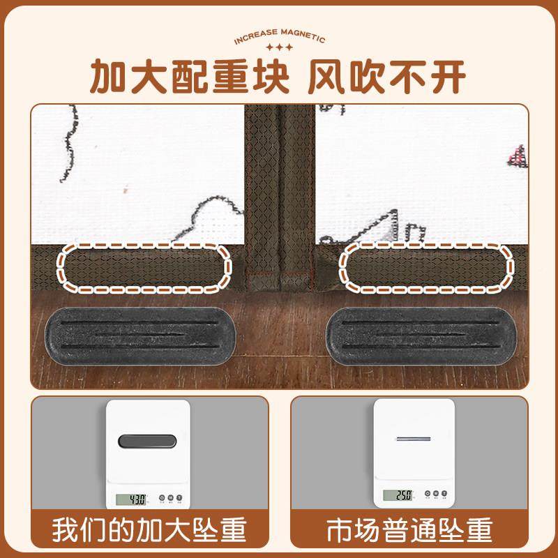 布艺门室家用隔断帘防窥卧防蚊磁吸隐私免打ALL-2582孔空调帘帘偷,居家布艺,隔断帘/隐私帘,淘宝优惠券,粉丝福利购,淘宝优惠卷