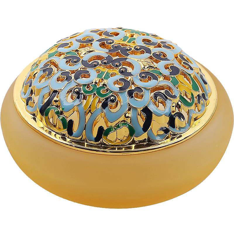 艾灸香琉璃炉盘香炉用香铲香勺灰压掐丝珐琅炉薰打家拓香炉香篆炉