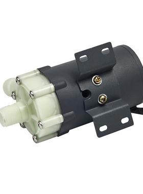 W系列无刷磁泵/工程塑料1224V耐力高温耐腐蚀防腐蚀循环泵S耐酸碱