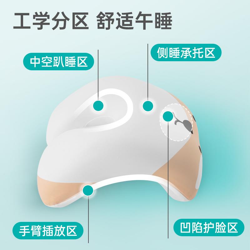 趴趴午睡趴趴睡枕小学生教室午上休午神器桌觉睡抱枕记忆棉办公室