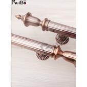 简约不锈钢直纹KLT古玻店门大门拉手酒木门璃双开门葫芦铜头装 饰