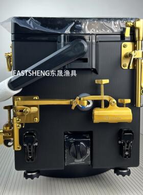 箱捌度2900黑武HEI士防刮划钓不锈钢佰配件防黑坑钓鱼箱29升