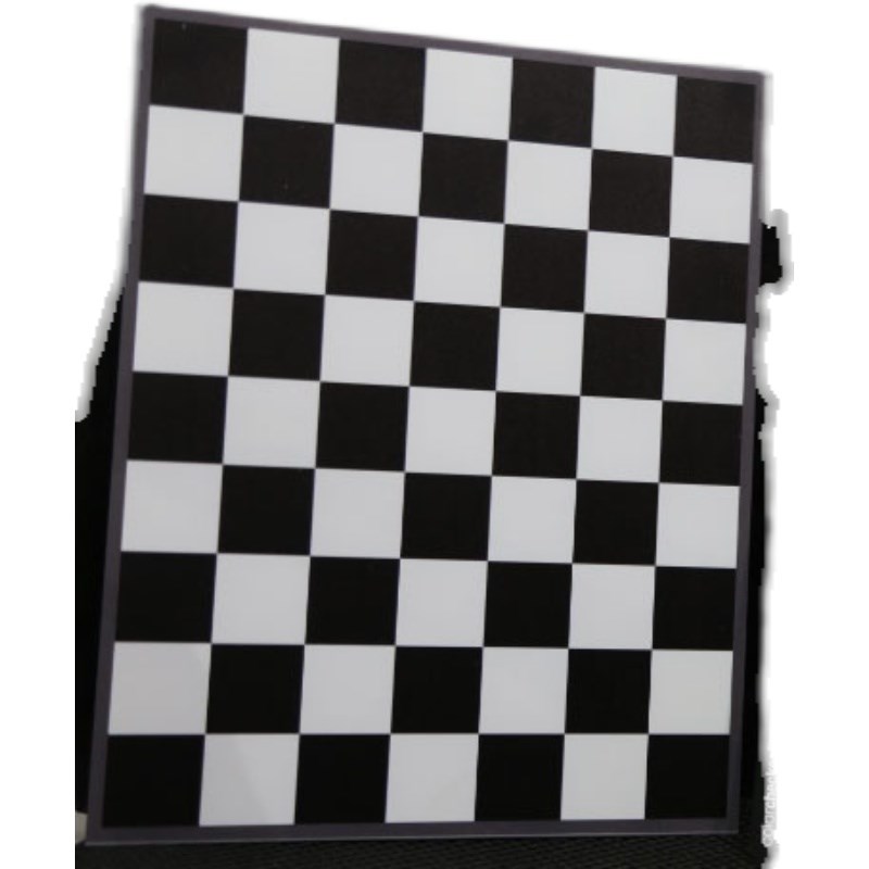 棋盘格校准板畸变板黑白格校验板防水加厚哑光双面图案