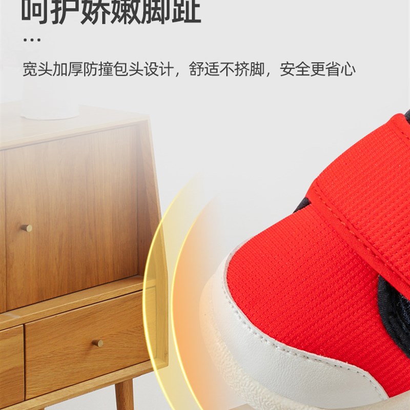 女宝宝鞋子秋季h新款软底防滑布鞋步前鞋男童0一1-3岁春秋婴儿鞋