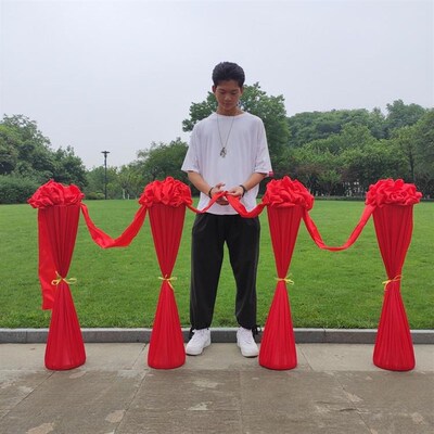 开业庆典立柱套餐公司开业道具剪彩花球套装剪彩仪式开张剪彩用品