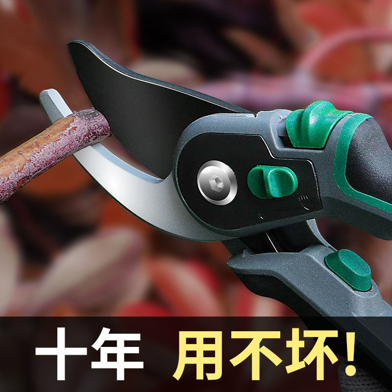 修枝剪园艺工具剪果树花艺剪子不锈E钢省力粗枝园林剪树枝修剪翦
