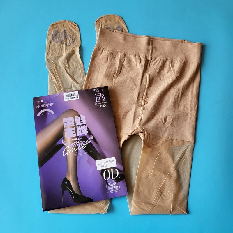 美加萱丝袜女薄款防勾丝夏季春秋连裤袜肉色美肤袜菠萝袜超薄818