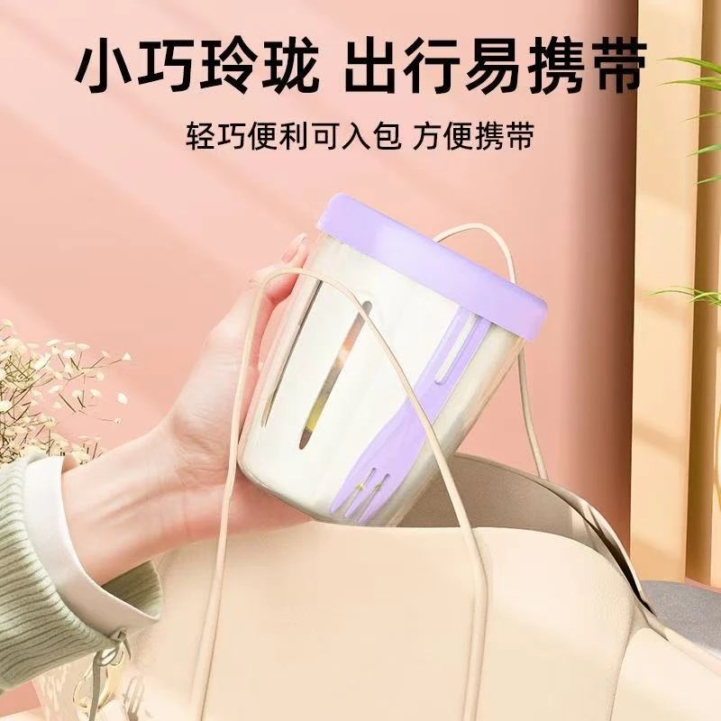 【下单立减50】可沥水果杯沙拉杯带叉子便携野餐盒大容量收纳