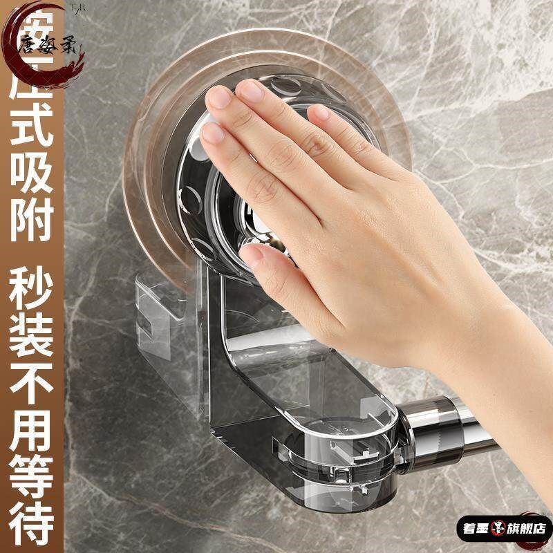 吸盘伸缩毛巾杆卫生间可伸巾挂钩收纳免打孔浴巾洗手间Z架挂架浴
