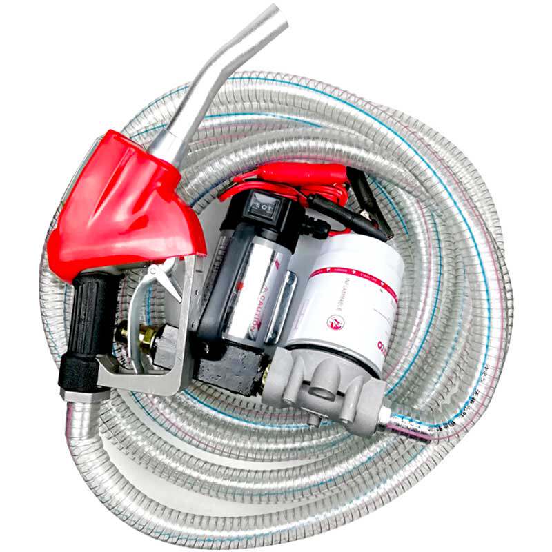 电动柴油抽油泵12V24V220伏加油泵自吸泵大功率计量加油机枪自动