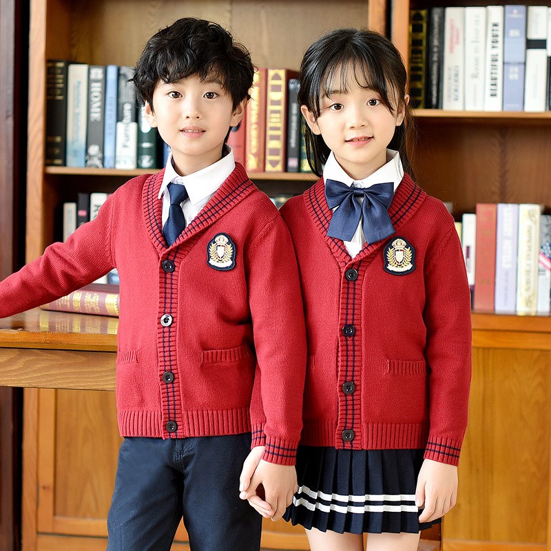 幼儿园园服新款春秋冬季长袖男女英伦学院风中小学生校服班服套装