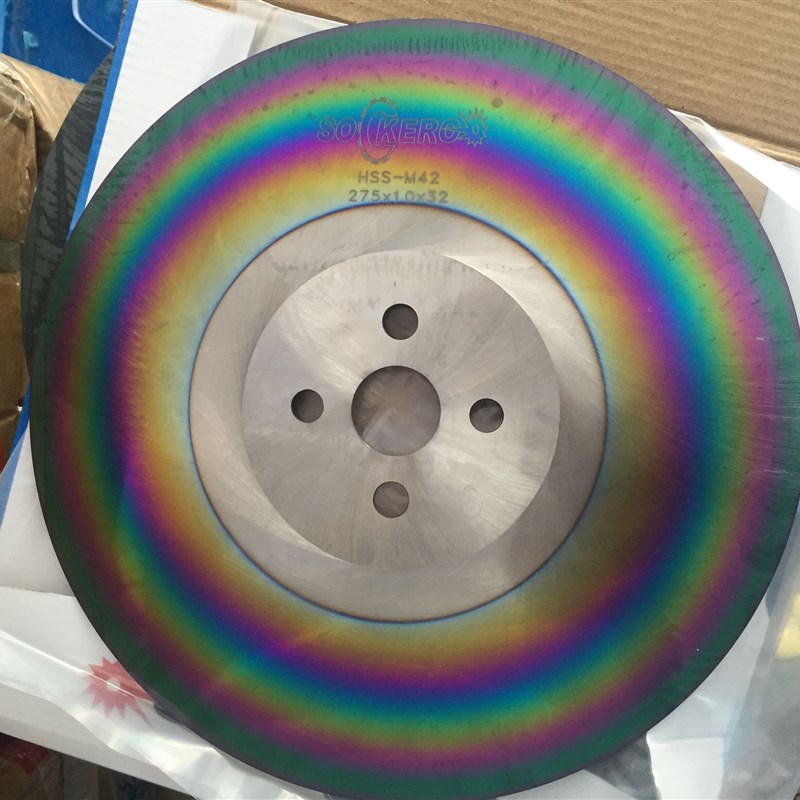 新款高速钢锯片切不锈钢圆锯片300 27512 16 20切管机下料水切片