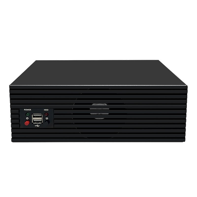 itx机箱工业迷你小机箱铝面板散热nas机箱铝mini电脑主机箱小型