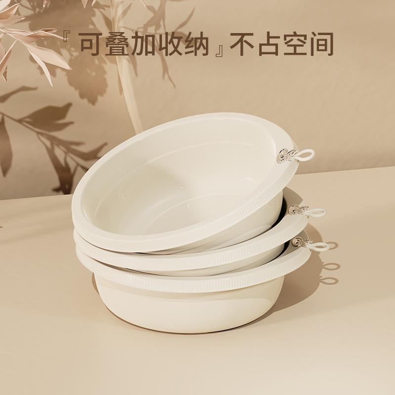 壁挂洗脸盆家用小号塑料盆加厚婴儿洗衣盆学生宿舍用洗屁屁小盆子