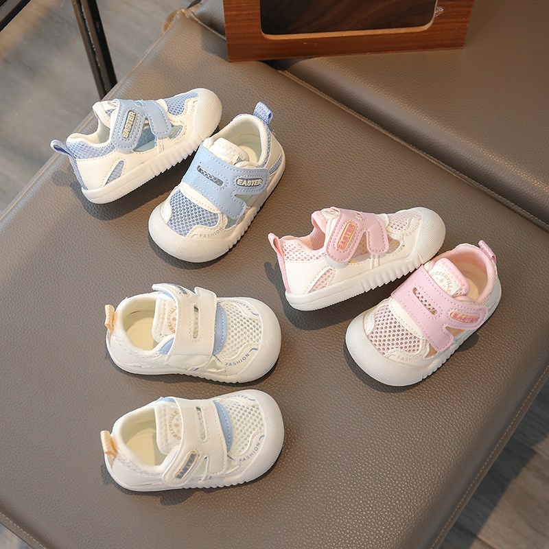 2025新款夏季幼儿p男童凉鞋包头软底防滑机能鞋女宝透气镂空关键
