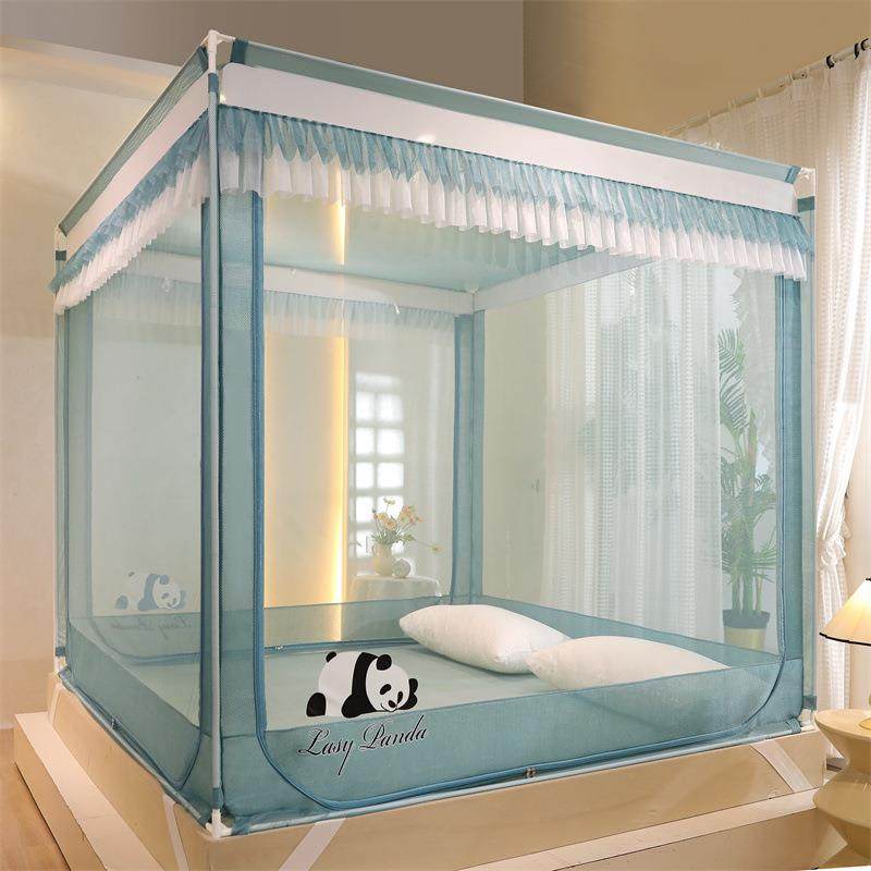 卡通A类抗菌儿童防摔坐床蚊帐加密加厚宝宝防坠床三开门拉链蚊帐,农用物资,其他肥料,淘宝优惠券,粉丝福利购,淘宝优惠卷