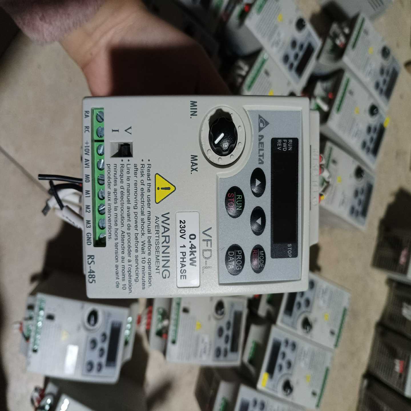 【议价】台达变频器VFD002L21A，VFD004L21A成色漂适用