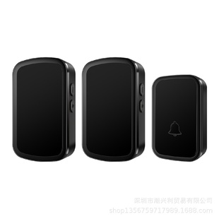超远距离门铃无线家用智能遥控电子防水门玲穿墙一拖二防水呼叫铃