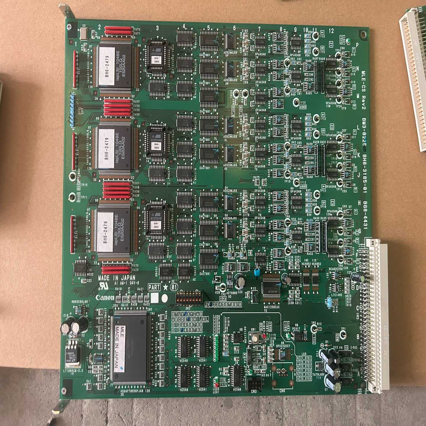 CanonMLE-CSRev2光刻机电路板，型号BM8---议价商品