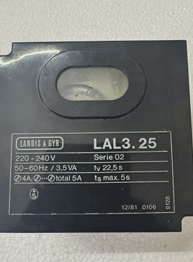 LANDIS&GYRLAL3.25OILBURNERCONTROLLER50-60HZ220-240V