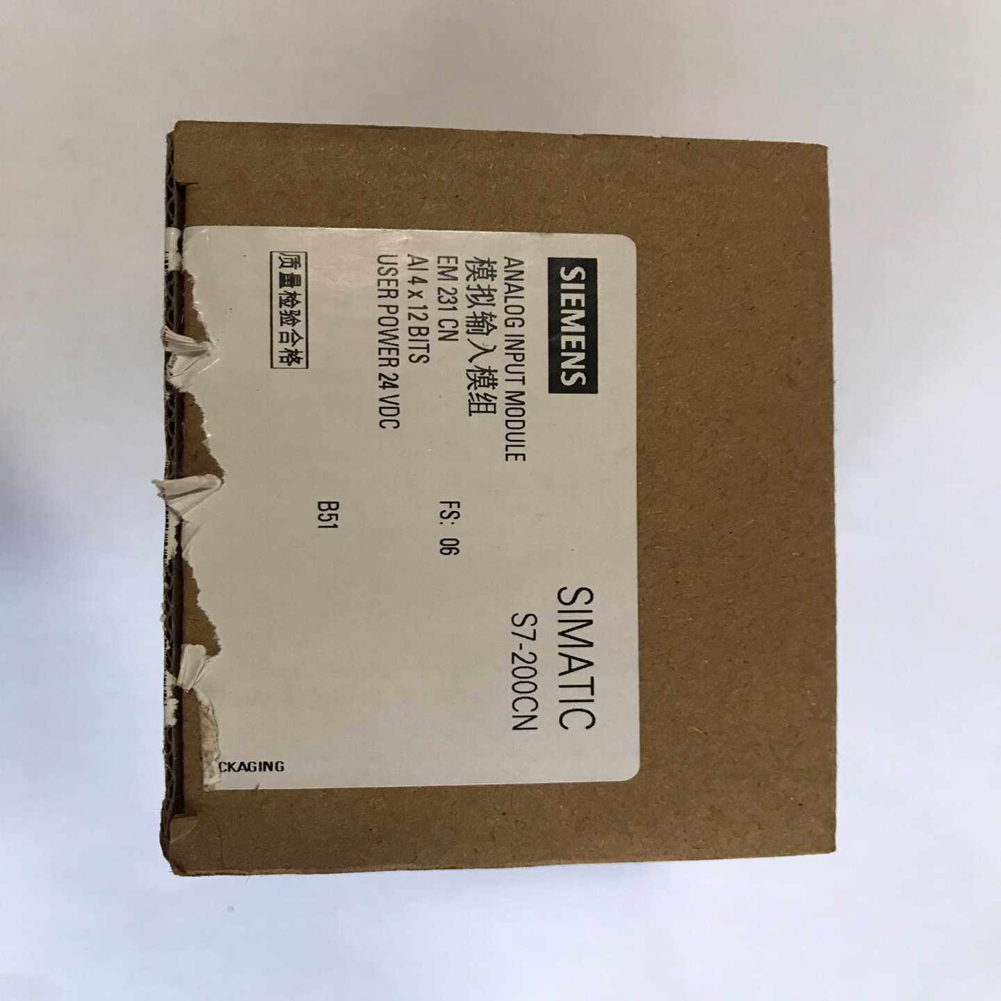 【议价】SIMATICS7-200CNEM231CN模适用