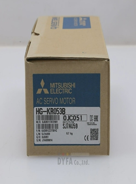 三菱J4带盒HG-KR053B50W交流电伺服电机MOT-I-35788A21