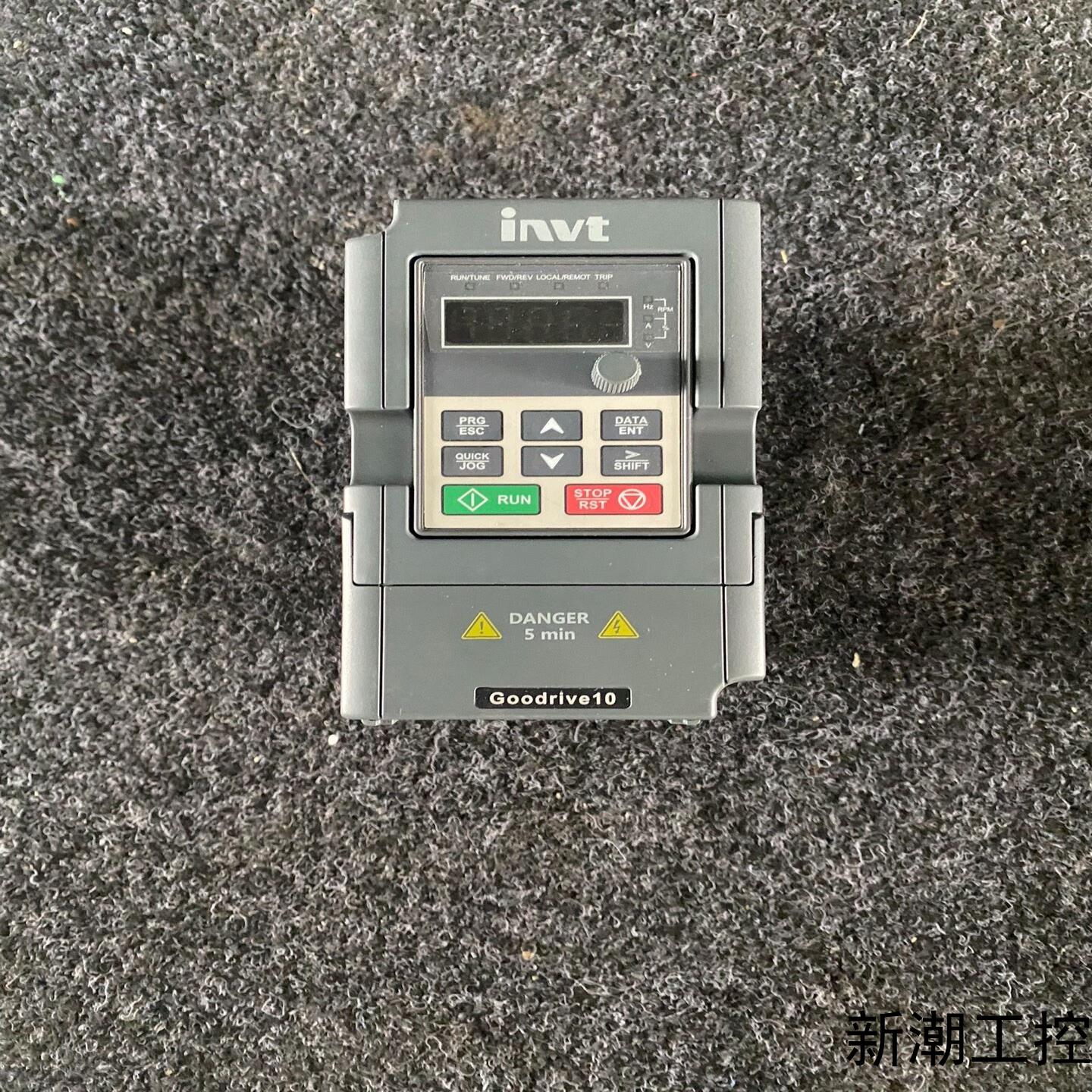 9新英威腾变频器GD10-0R7G 0R4G-S2-B 0议价商品