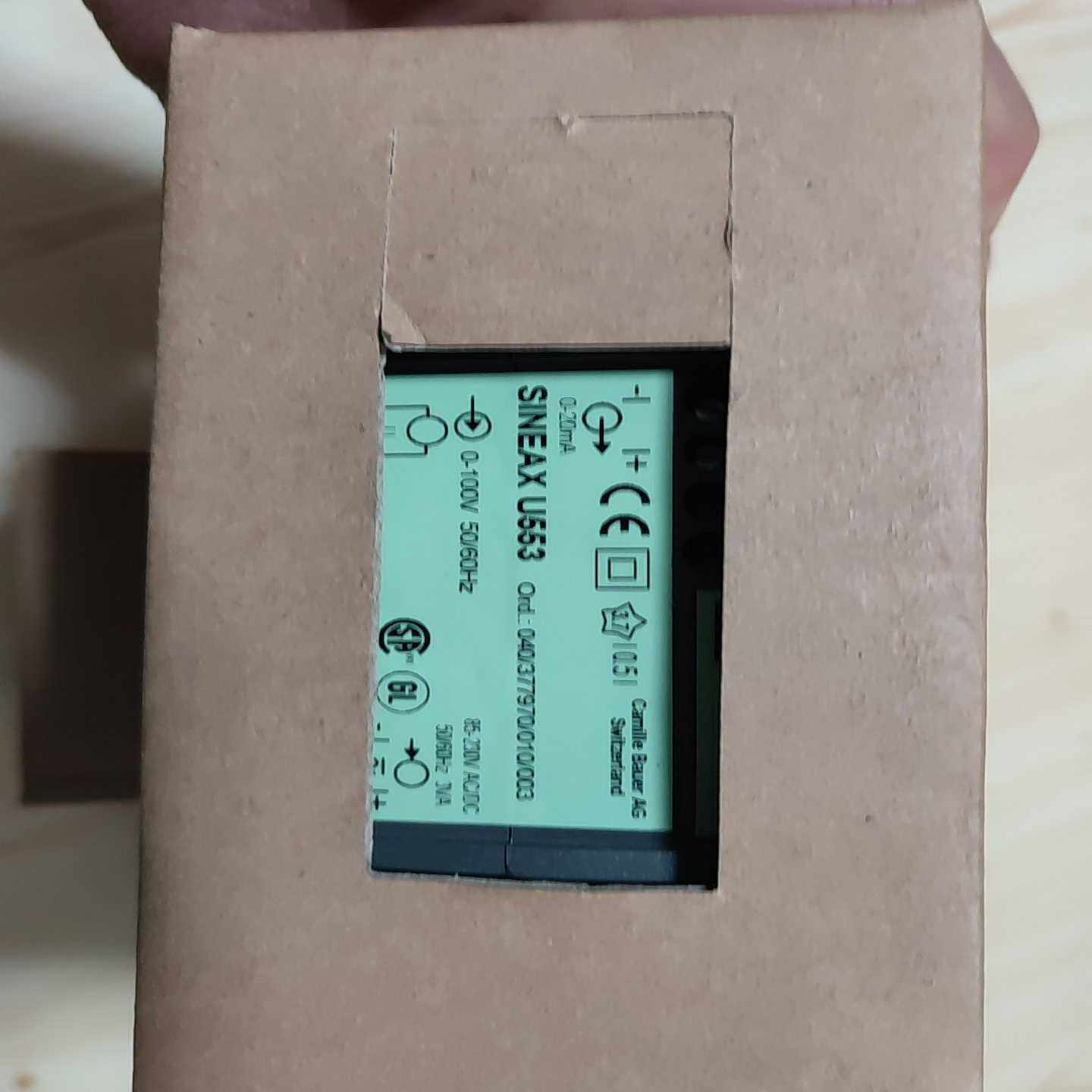 咨询-SINEAXU5530-20ma5个