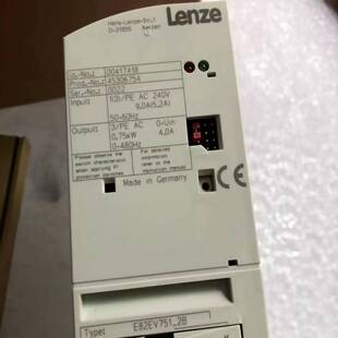 询价 2B伦茨变频器 E82EV751K2B E82EV751