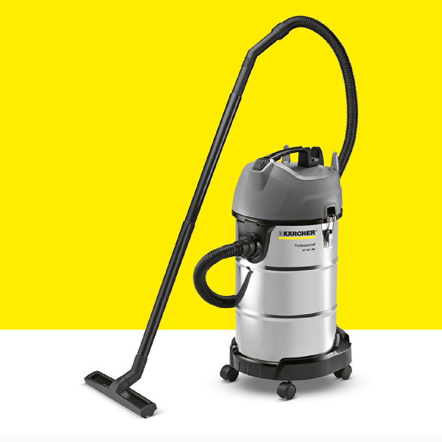 卡赫大吸力吸尘器NT38/1家用商用大功率车用装修工业吸水吸尘机