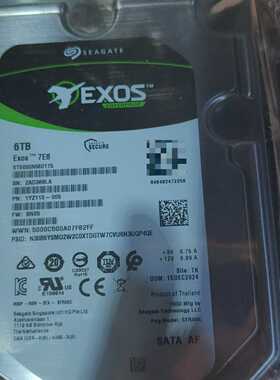 希捷Exos6T机械硬盘6000G硬盘--议价商品