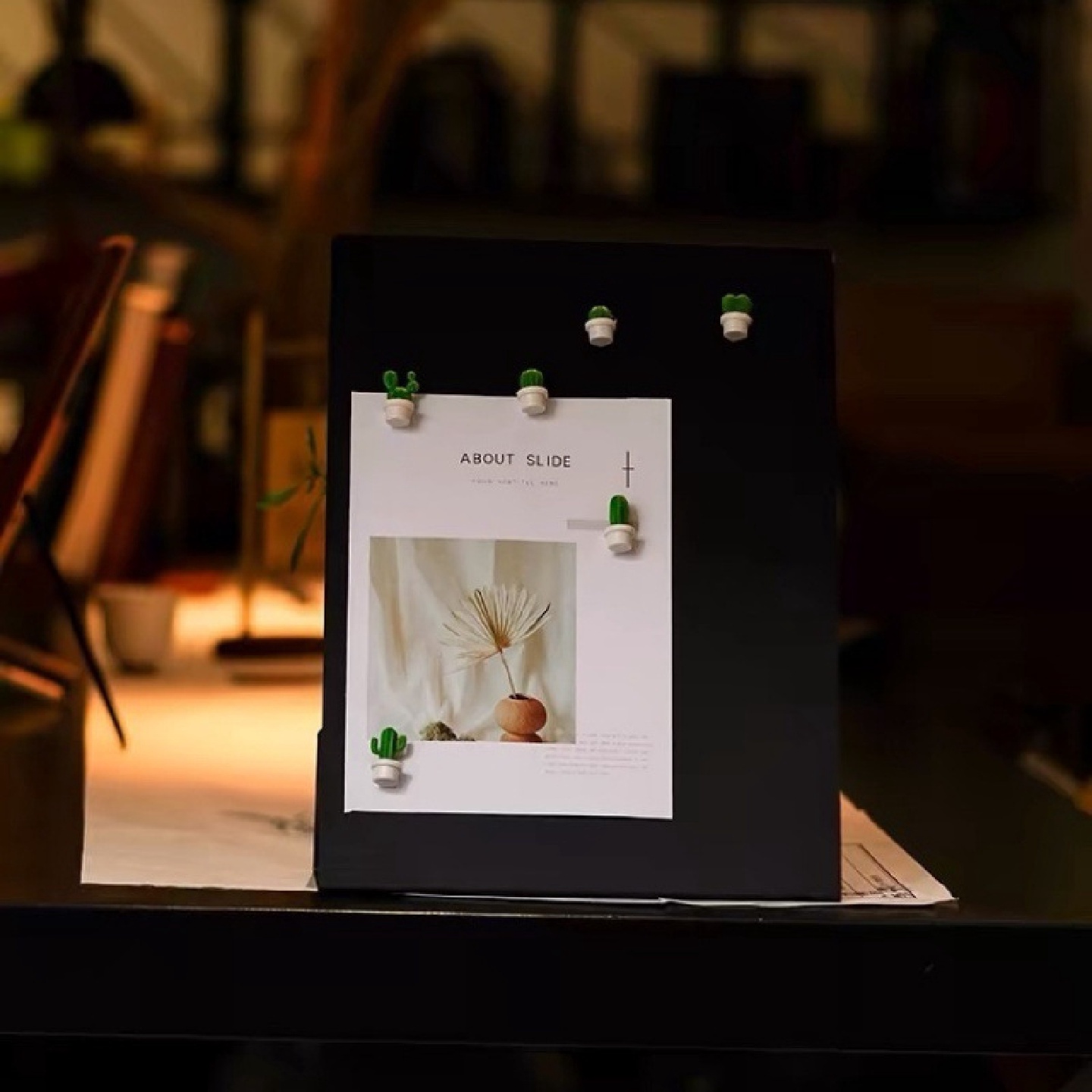 立式磁吸板优质多功能收纳板冰箱贴展示板办公留言板收纳架化妆墙