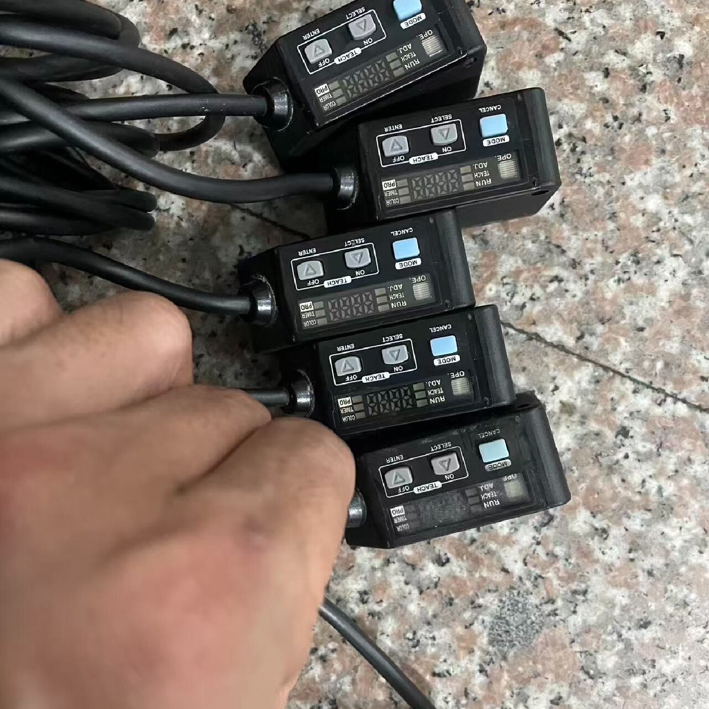 议价松下色标传感器LX101拆机5台成色漂亮功能包好连议价