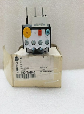 Allen-Bradely193-TAB40BimetallicThermalOverloadRelaySe
