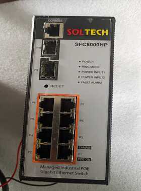SOLTECH型号：SFC8000HP--8P--议价商品